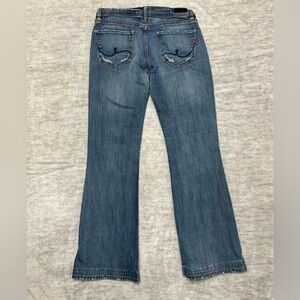 Vintage PUSCH Distressed Flare Jeans Y2K Bootcut Denim